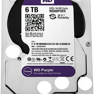 هارد Purple ظرفیت 6TB اینترنال Western Digital
