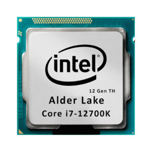 پردازنده 12700K بدون جعبه Tray سری i7 اینتل Intel